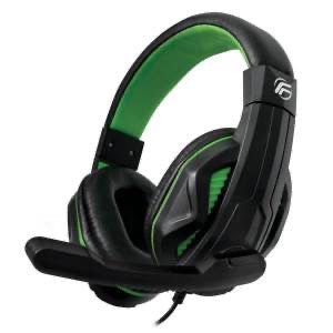 Cuffie Gaming Nere/Verde Fenner