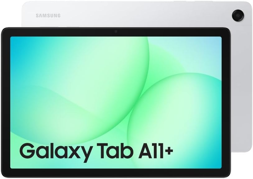 Samsung Galaxy Tab A11+, Tablet Android, WiFi, 6GB RAM, 128GB, 11.0" 90Hz Display, Silver