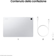 Samsung Galaxy Tab A11+, Tablet Android, WiFi, 6GB RAM, 128GB, 11.0" 90Hz Display, Silver