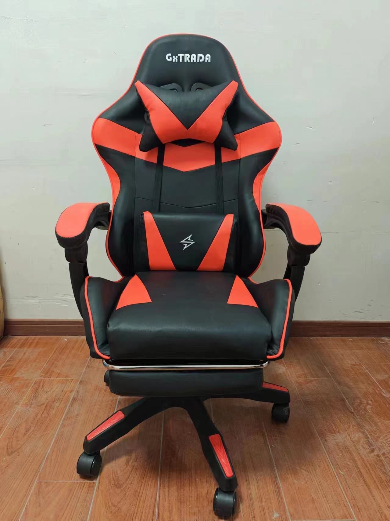 Sedia Gaming Con Led Rossa/Nera