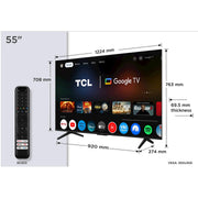 TCL 55P7K TV QLED, 55 ", QLED 4K